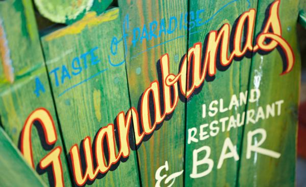 Eddie Stephens' favorite place to take out of towners; Guanabanas.