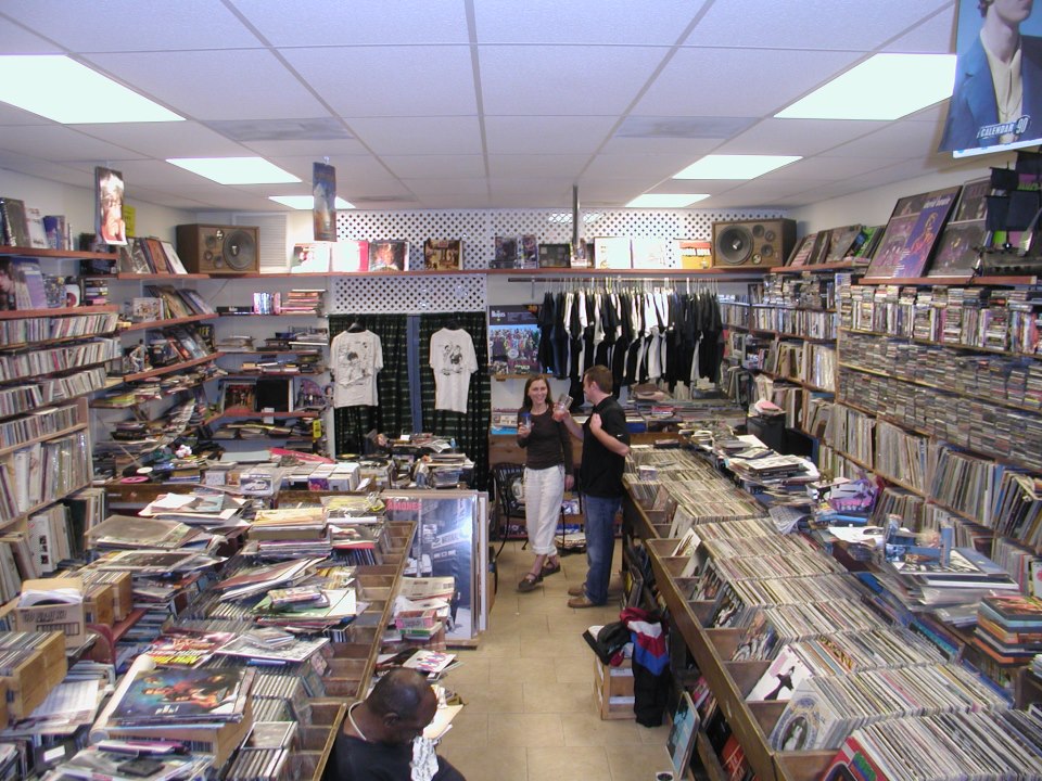 Eddie Stephens' favorite store, Confusion Records.