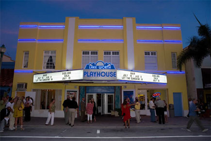 Eddie Stephens' favorite theater; Lake Worth Playhouse